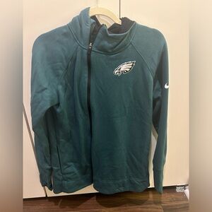 Philadelphia Eagles Midnight Green Nike Zip Up Jacket